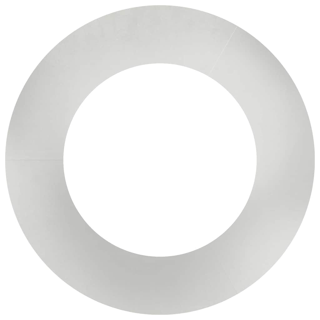 Flache Baumringe 5 pcs Silber Ø30 / 60 cm Edelstahl